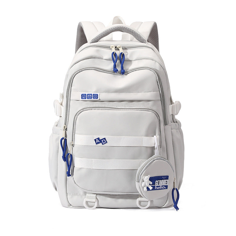 New Nylon Backpack for Students - Lightweight & Spacious