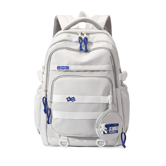 New Nylon Backpack for Students - Lightweight & Spacious