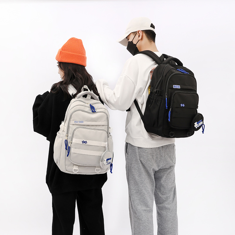 New Nylon Backpack for Students - Lightweight & Spacious