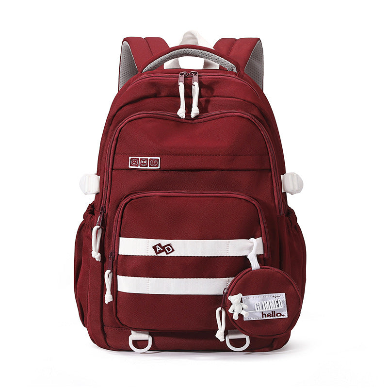 New Nylon Backpack for Students - Lightweight & Spacious