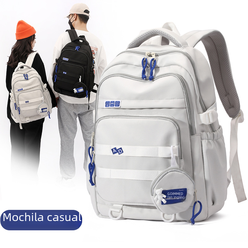 New Nylon Backpack for Students - Lightweight & Spacious